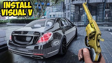 🔥GTA 5 Visual V Install - How To Install Graphics Mod In GTA 5 ✅ - Low End Pc Graphics Mod