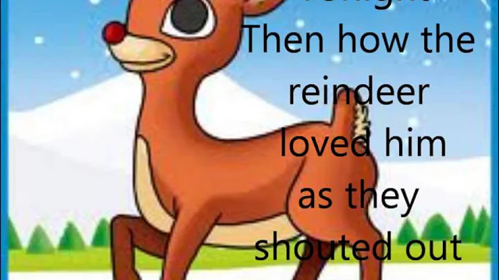 Rudolph The Red Nosed Reindeer Lyrics