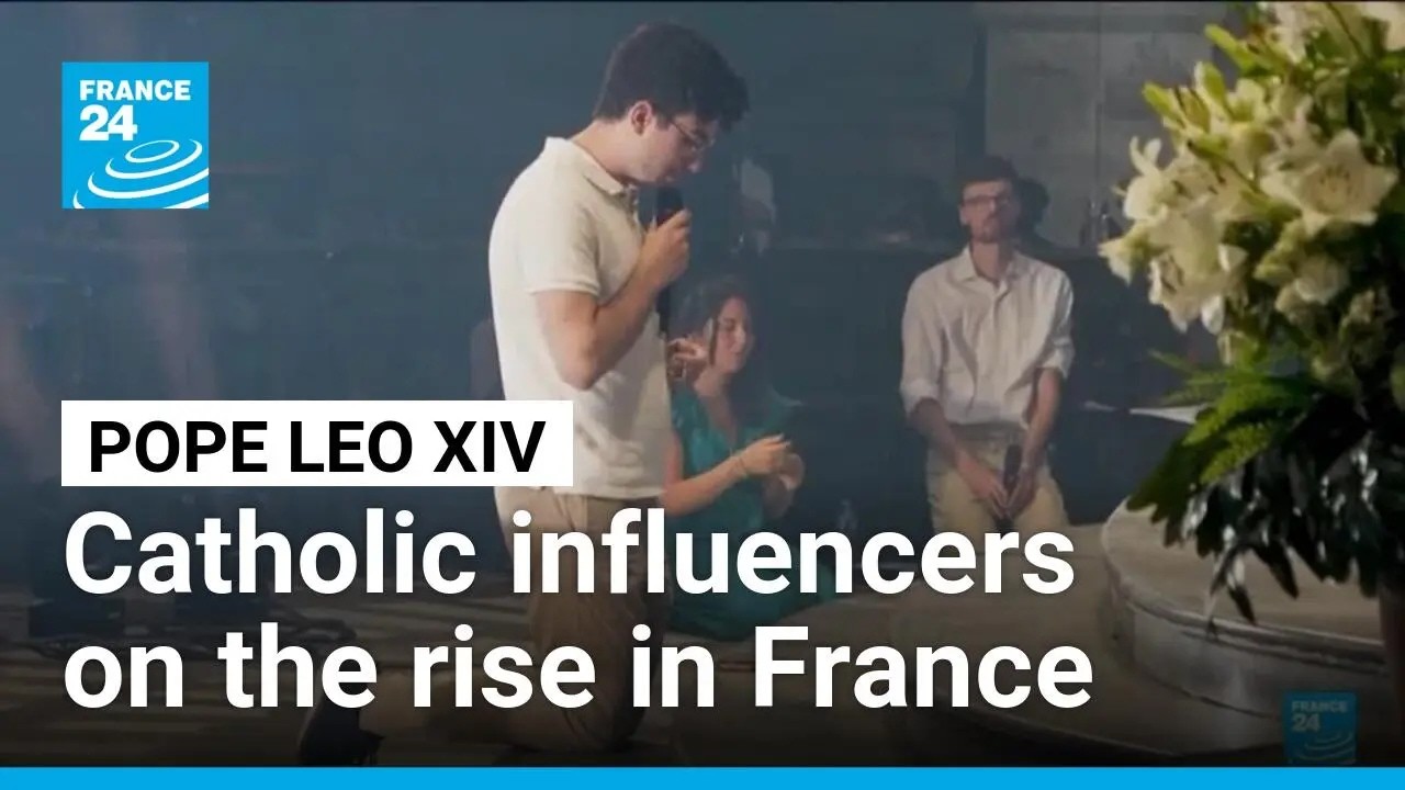France's Catholic influencers take faith from social media to real life • FRANCE 24 English
