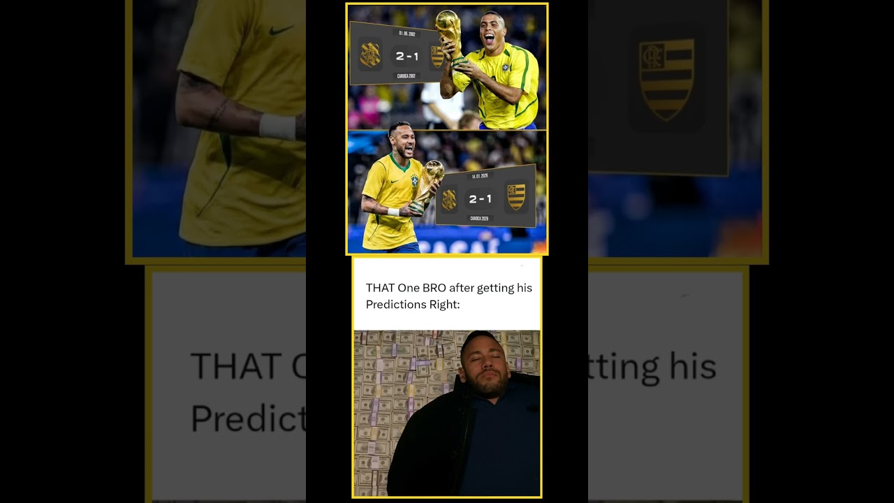 Ronaldo and Neymar’s Carioca Glory Comparison: From 2002 to 2026 + Prediction Winner Meme