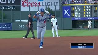 Alex Call's 4th home run of the 2025 season