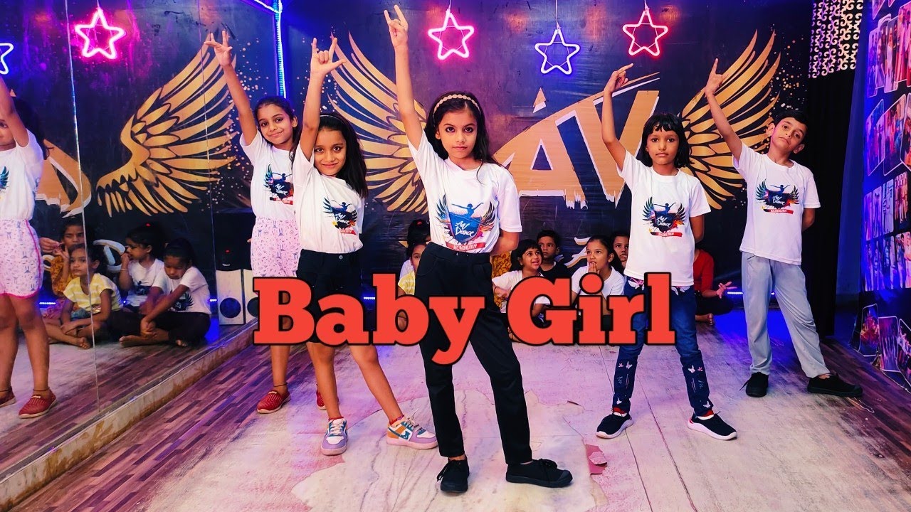 Baby girl Dance video kids video choreographer by AJAY AV