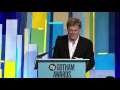 Robert Redford accepting a Gotham Tribute at the 2015 Gotham Independent Film Awards