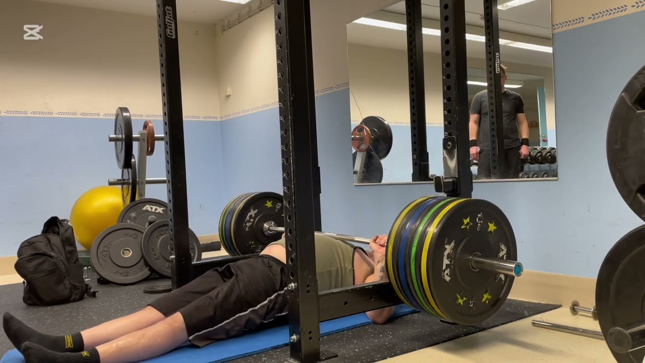 Floor press 2x2 140kg