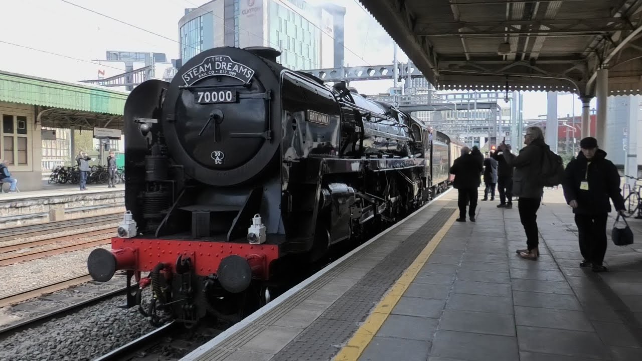 70000 Britannia Steam Dreams Cardiff April 16th 2025