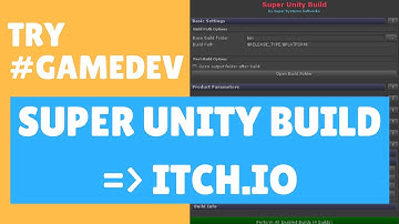 Try #GameDev: Upload to itch.io from Super Unity Build