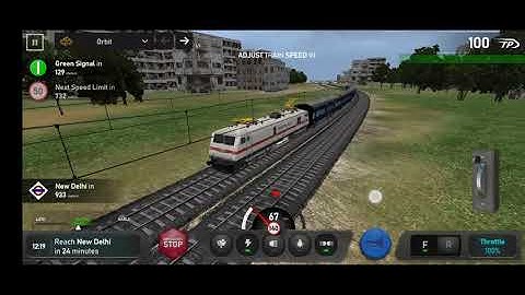 Ala Hazrat express With WAP-7 gameplay in Indian Train Simulator | ITS