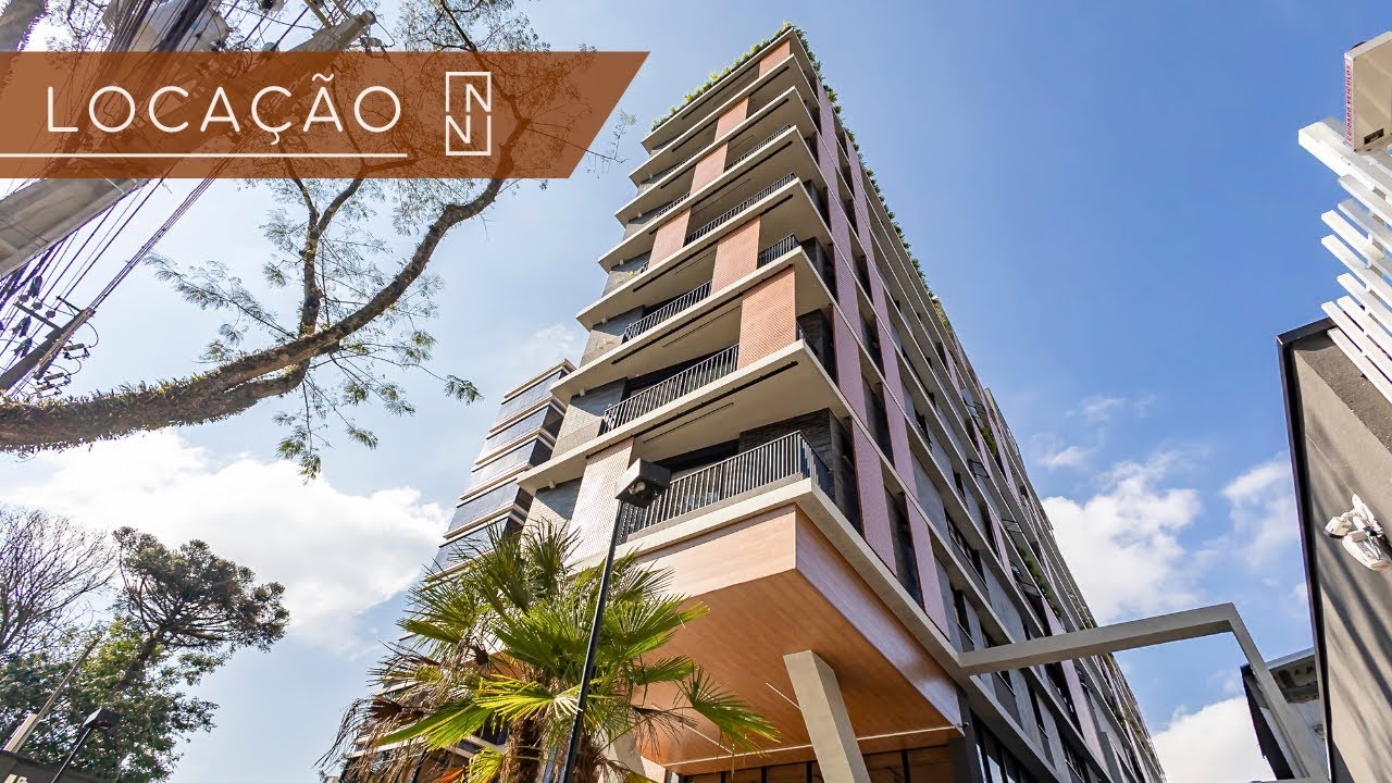 Studio mobiliado com 25 m² e vaga de garagem no Batel! 🌃