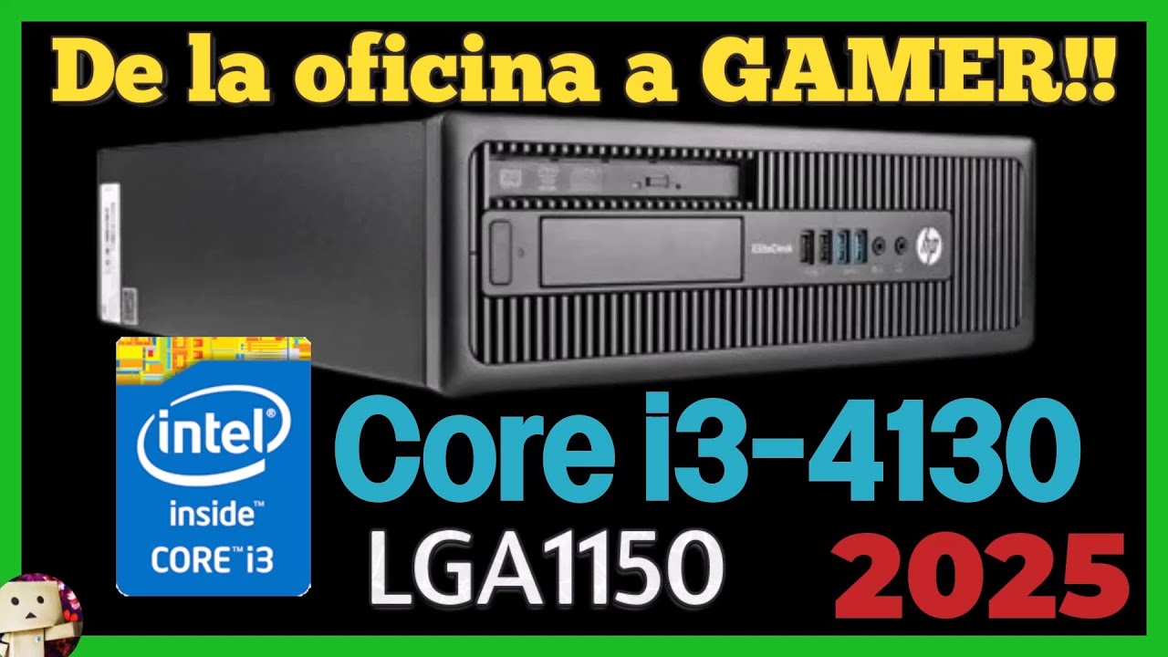 Core i3-4130 + HP ProDesk 600 G1 SFF test in 2025 - YouTube