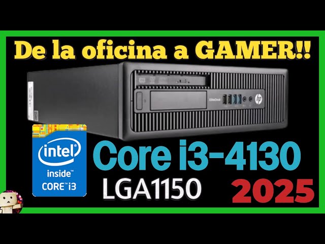 Core i3-4130 + HP ProDesk 600 G1 SFF test in 2025 - YouTube