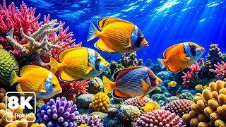 🐢 Soothing Drift 8K – A Peaceful Journey Through Ocean Depths 🎶