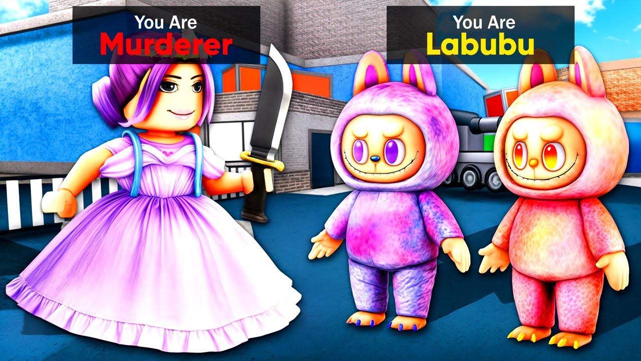 TROLLING Players as A LABUBU in Murder Mystery 2!