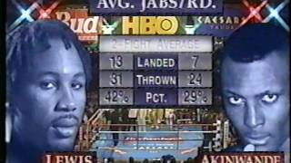 Lennox Lewis vs Henry Akinwande