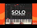 Solo world lead synth virtual instrument plugin au  vst  aax version 20