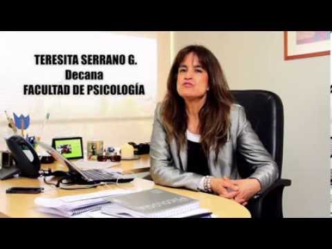 Teresita Serrano y el sello del Psicólogo UDD - 2014