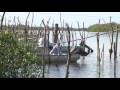 Pescadores de El Castillo, salen con la esperanza de una buena captura de camarón