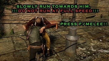 How to catch the street kid in "The Joys of civilization" - Red Dead Redemption 2