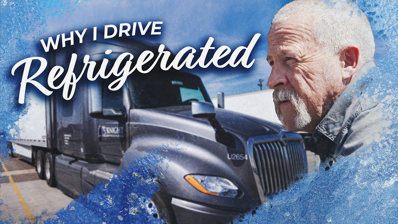 Trucker With 4,000,000+ MILES & 27 YRS OTR On Why He Drives Knight ...
