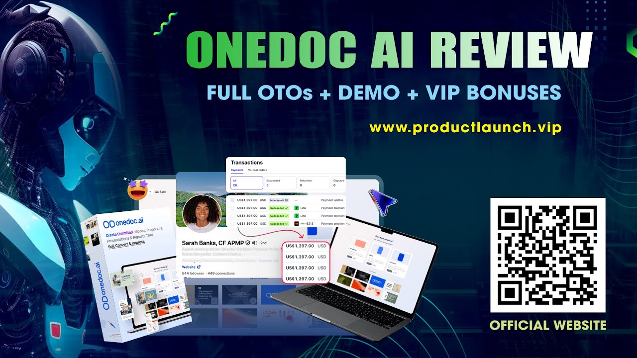 One Doc Promotion OneDoc AI Review + OTO + VIP Bonuses + Demo + Discount - YouTube