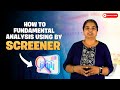 Screener    stock fundamental analysis    tamil  maitra wealth