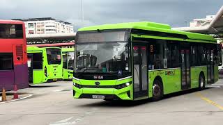 SG3235H SBS Transit BYD BC12A04 on 151 departs at Hougang Central to Kent Ridge