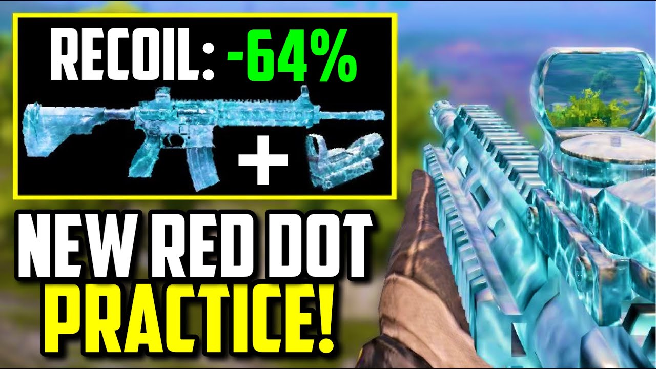 BEST WAY TO PRACTICE M416 RED DOT SPRAYS!! | PUBG Mobile - YouTube