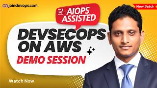 🔥 DevSecOps on AWS - AIOps Assisted Demo Session | Batch 88 by Raghu K | Learn DevOps from Scratch 🚀 Wealth