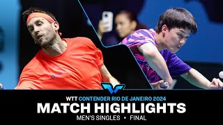 An Jaehyun vs Steffen Mengel | MS SF | WTT Contender Rio de Janeiro 2024