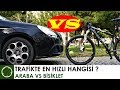 TRAFİKTE EN HIZLI HANGİSİ ? - ARABA VS BİSİKLET