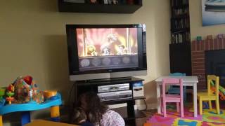 Isla Shaking It To Sesame Street... Until I Started Recording 61517