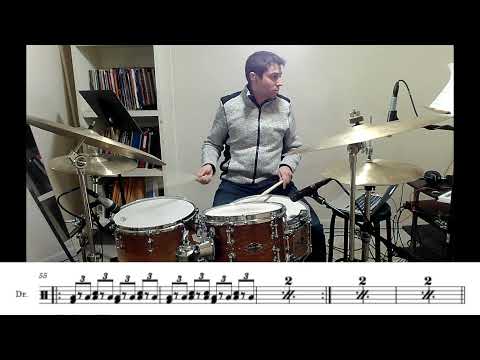 Rock 'n' Roll Part 2 (The Hey Song) by Gary Glitter with Drum Notation
