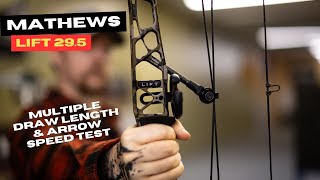 2024 Mathews Lift 29.5 Bow Review | Speed Test