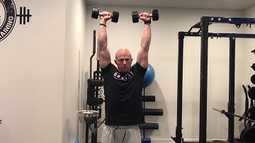 Dumbbell Curl to Press