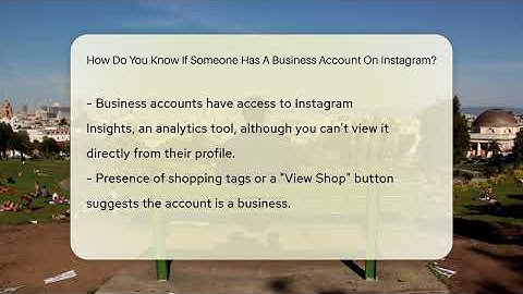 How Do You Know If Someone Has A Business Account On Instagram? - Everyday-Networking