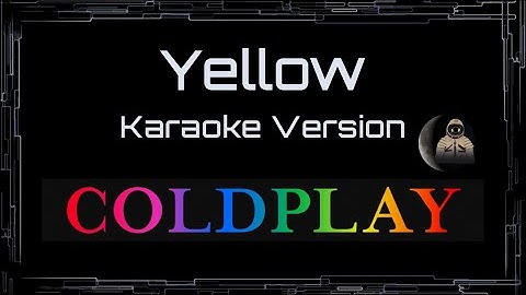 Thumbnail of Coldplay • Yellow (CC) 🎤 [Karaoke] [Instrumental Lyrics]