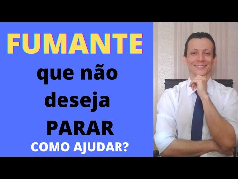 Vídeo: Como persuadir alguém a parar de fumar