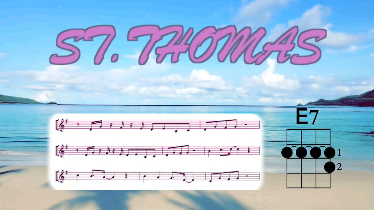 Watch St Thomas performed by Julian and Daniel (Chord Video) on YouTube Watch St Thomas performed by Julian and Daniel (Chord Video) on YouTube