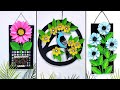 Quick and easy paper wall hanging ideas | Paper flower wall decor | Best paper craft for home decor