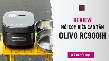 Review nồi cơm điện cao tần Olivo RC900IH. Lòng nồi inox 316L độ bền cao