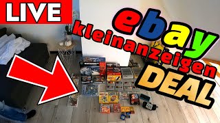 LIVE Ebay Kleinanzeigen Action ! besser als Flohmarkt ? Nintendo  Retro Sammlung gekauft ! Reselling видео