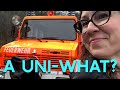 Test driving the Unimog 1300L/37 ex fire truck