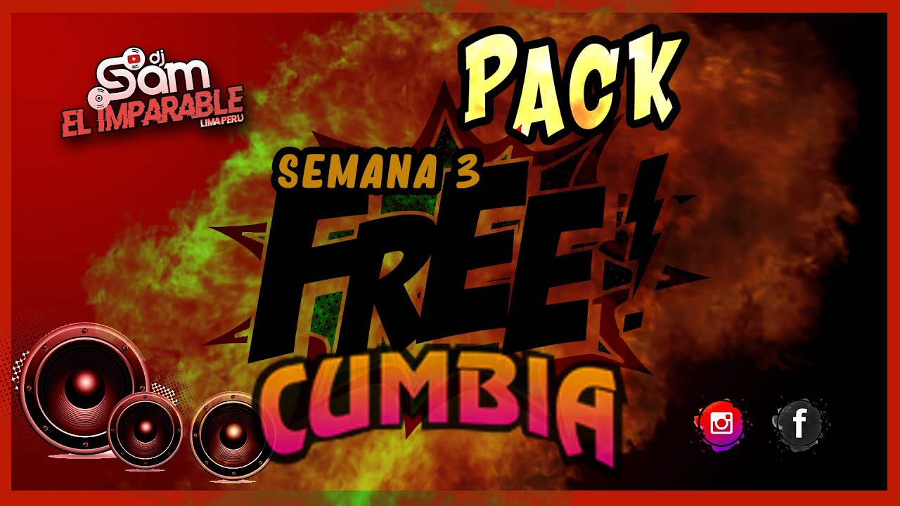 SEMANA 3 🎁- 💥 Pack JUNIO ( CUMBIA PERUANA ) Descarga Free Musica para Maleta DJ ✓ - YouTube