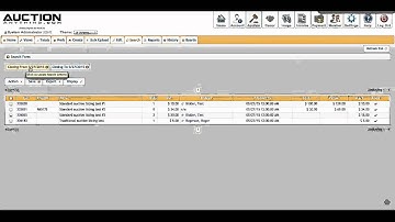 Auction Center - Totals