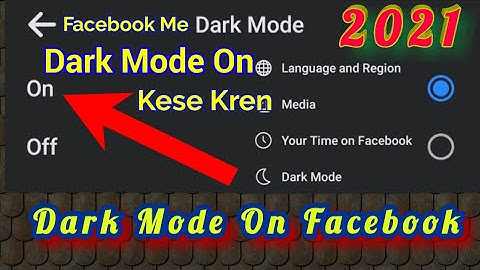 How to on dark mode from facebook 2021 #facebookdarkmode #darkmodeon #dark #androidinformation