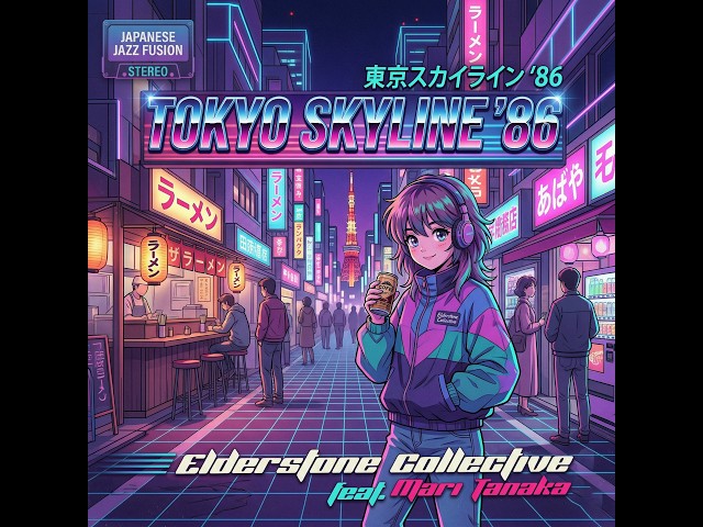 Japanese City Pop & Jazz-Pop Mix — Tokyo Skyline '86 (1986 Retro
