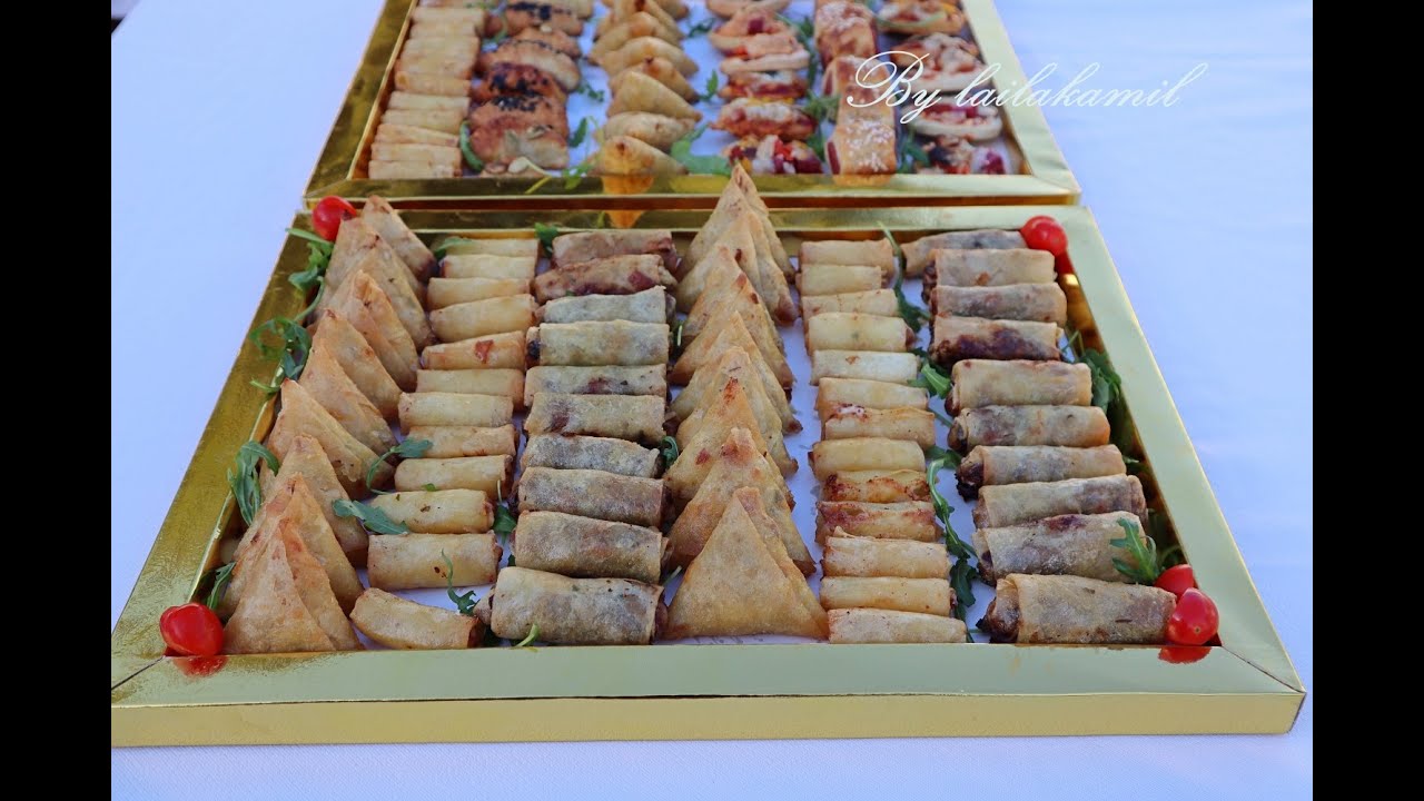 حضري كمية مناسبة من البريوات والقنينطات بحشوتين دايزهم الكلام +سيكار الجبن +طريقة الاحتفاظ بهم