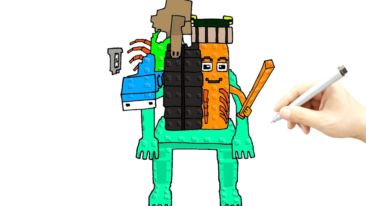 Karkarkerker Ritual How to draw la karkerkar combinasion steal a brainrot roblox | step by ...