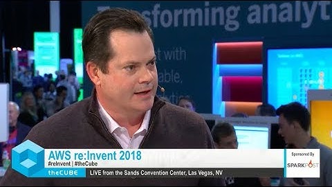 AWS re:Invent 2018 I Chris McFadden, SparkPost VP of Engineering on SparkPost Signals