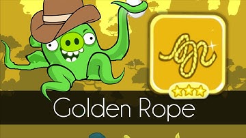 Bad Piggies - GOLDEN ROPE UNLOCKED (Hidden Loot Crates) - 3 stars