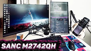 Купил Самый Дешёвый 2к Монитор. Sanc M2742QH (75 Hz)